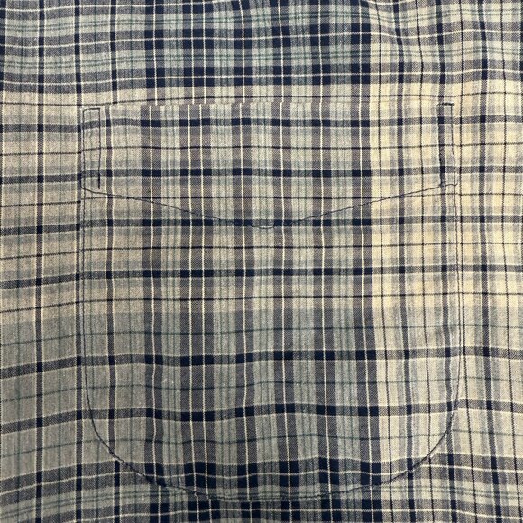 EUC Men's J. CREW Secret Wash Classic‎ Fit Tartan Plaid Shirt | Size L - Picture 5 of 12